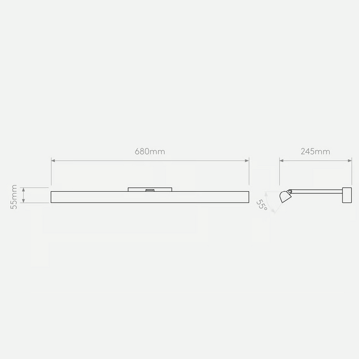 Astro Renoir Picture Wall Light - 680mm Wide - Bathroom