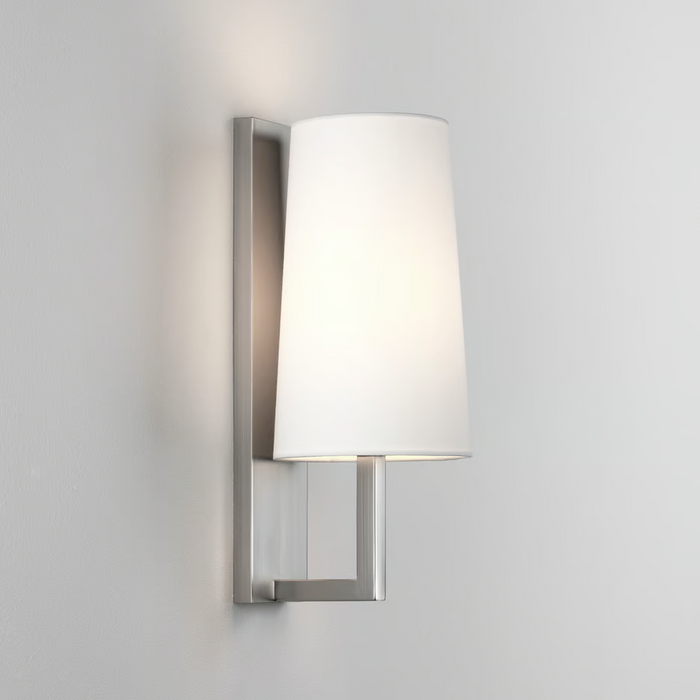 Astro Riva Wall Light - Matt Nickel - Bathroom Lighting