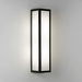 Astro Salerno LED Wall Light - 350mm High - Textured Black