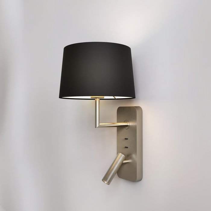 Astro Side By Side Grande USB Reading Wall Light - Bathroom