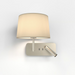 Astro Side By Side Grande USB Reading Wall Light - Matt