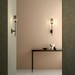 Astro Tacoma Reed Ribbed Glass Shade - Smoke - Bathroom