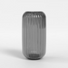 Astro Tacoma Reed Ribbed Glass Shade - Smoke - Bathroom