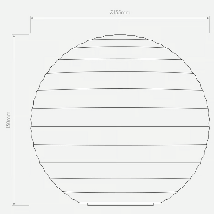 Astro Tacoma Ribbed Glass Shade - Bathroom Lighting