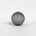 Astro Tacoma Ribbed Glass Shade - Smoke - Bathroom Lighting