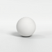 Astro Tacoma Ribbed Glass Shade - White Opal - Bathroom