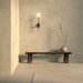 Astro Tacoma Tulip Glass Shade - White Opal - Bathroom