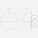Astro Tivola LED Marker Wall Light - Bathroom Lighting
