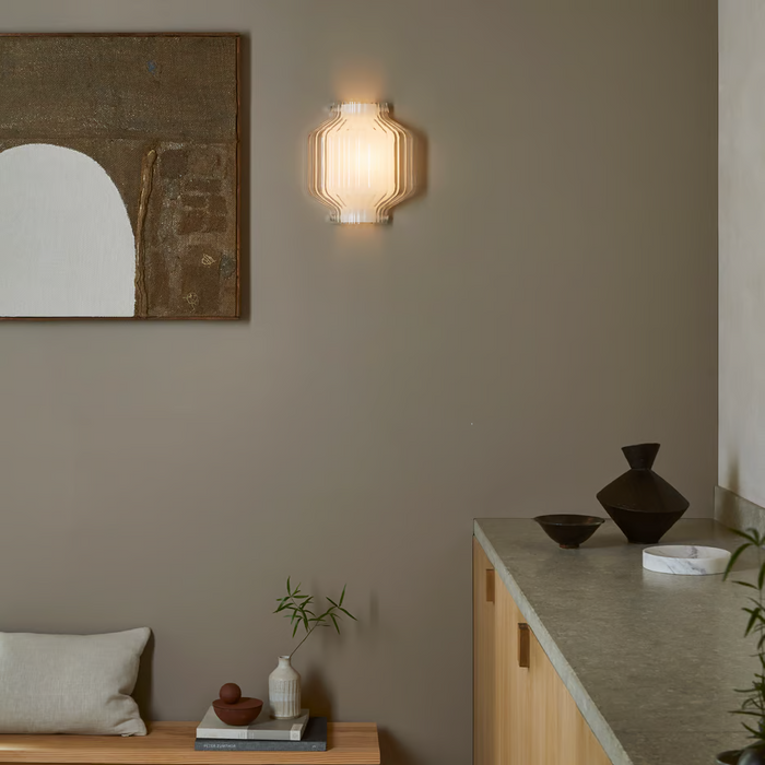 Astro Toro Wall Light - Clear Glass - Bathroom Lighting