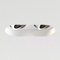 Astro Trimless Round Twin Adjustable Ceiling Light - Matt