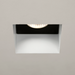 Astro Trimless Square Ceiling Light - Matt White/Matt Black