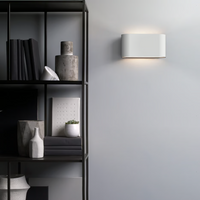Astro Velo Wall Light - 280mm Wide - Plaster - Bathroom