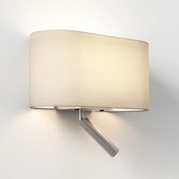 Astro Venn Reader Wall Light - Matt Nickel - Bathroom