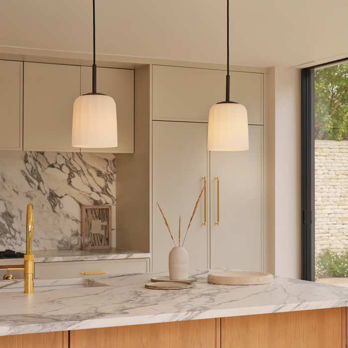 Astro Veo Pendant Ceiling Light - Ø208mm - Bronze