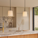 Astro Veo Pendant Ceiling Light - Ø208mm - Bronze