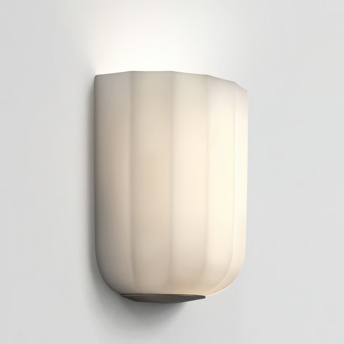 Astro Veo Wall Light - Bronze/White Glass - Bathroom