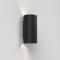 Astro Yuma LED Wall Light - 240mm High - Textured Black
