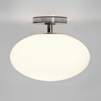Astro Zeppo Ceiling Light - Polished Chrome - Bathroom