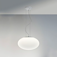 Astro Zeppo Pendant Light - Matt White - Bathroom Lighting