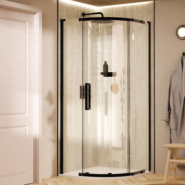 Crosswater Asura 1 Door Quadrant Shower Enclosure - 8mm Glass