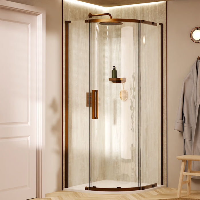 Crosswater Asura 1 Door Quadrant Shower Enclosure - 8mm Glass