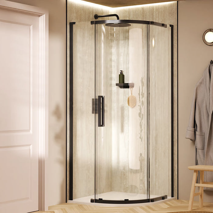 Crosswater Asura 1 Door Quadrant Shower Enclosure - 8mm Glass