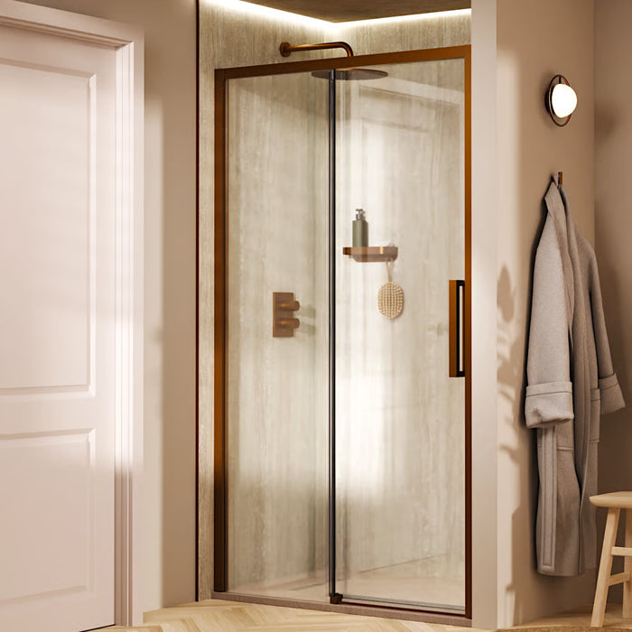 Crosswater Asura 8mm Recessed Sliding Shower Door