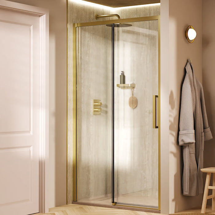 Crosswater Asura 8mm Recessed Sliding Shower Door