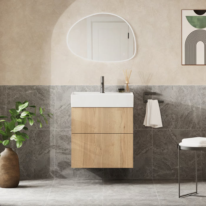 Crosswater Avenue 2 Drawer Wall Hung Vanity Unit With Basin