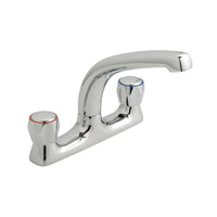 Vado Astra 2 Hole Kitchen Mixer Tap With Swivel Spout CD Valve - Chrome