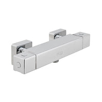Vado Axces Bokx Exposed Thermostatic Shower Valve - Chrome