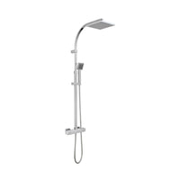 Vado Bokx Exposed Thermostatic Shower Column With Easy Fit Bracket - Chrome