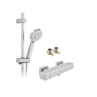 Vado Axces Bokx Thermostatic Shower Package With Multi Function Handset - Chrome