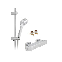 Vado Axces Bokx Thermostatic Shower Package With Single Function Handset - Chrome