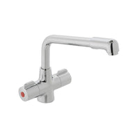 Vado Axces Base Mono Kitchen Mixer Tap With Swivel Spout - Chrome