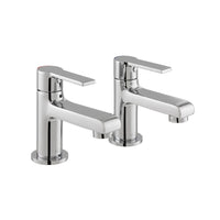 Vado Irlo Basin Pillar Taps Chrome