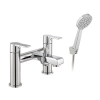 Vado Irlo Deck Mounted Bath Shower Mixer Tap With Shower Kit - Chrome
