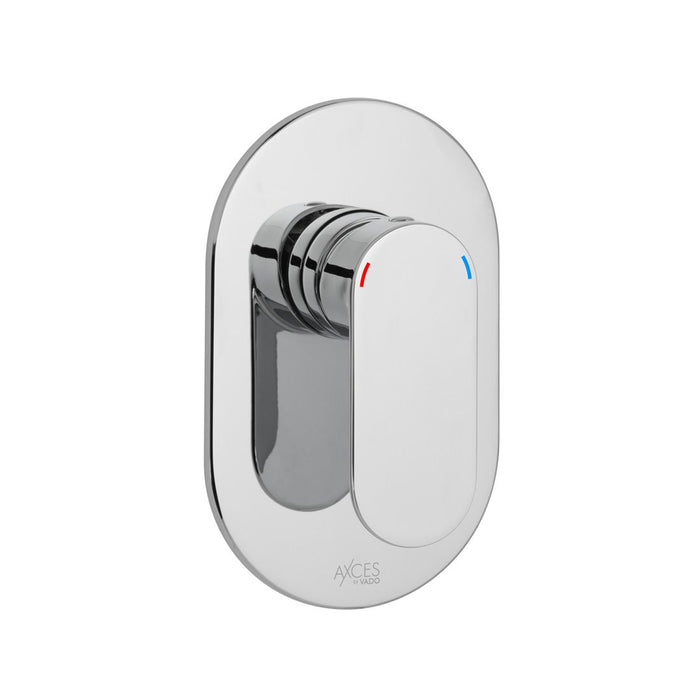 Vado Metiz 1 Outlet Concealed Manual Shower Valve - Chrome