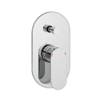 Vado Metiz 2 Outlet Concealed Manual Shower Valve with Diverter - Chrome