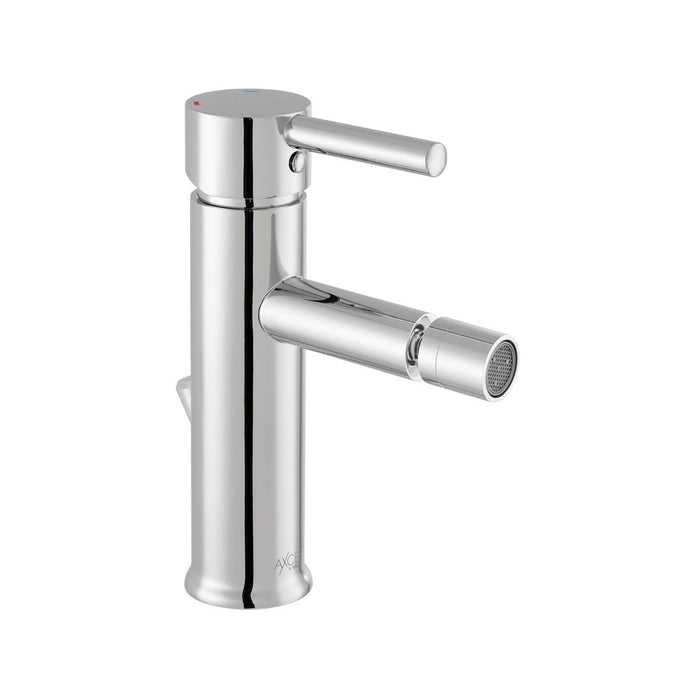 Vado Nuri Mono Bidet Mixer Tap With Pop-Up Waste - Chrome