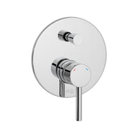 Vado Nuri 2 Outlet Concealed Manual Shower Valve with Diverter - Chrome