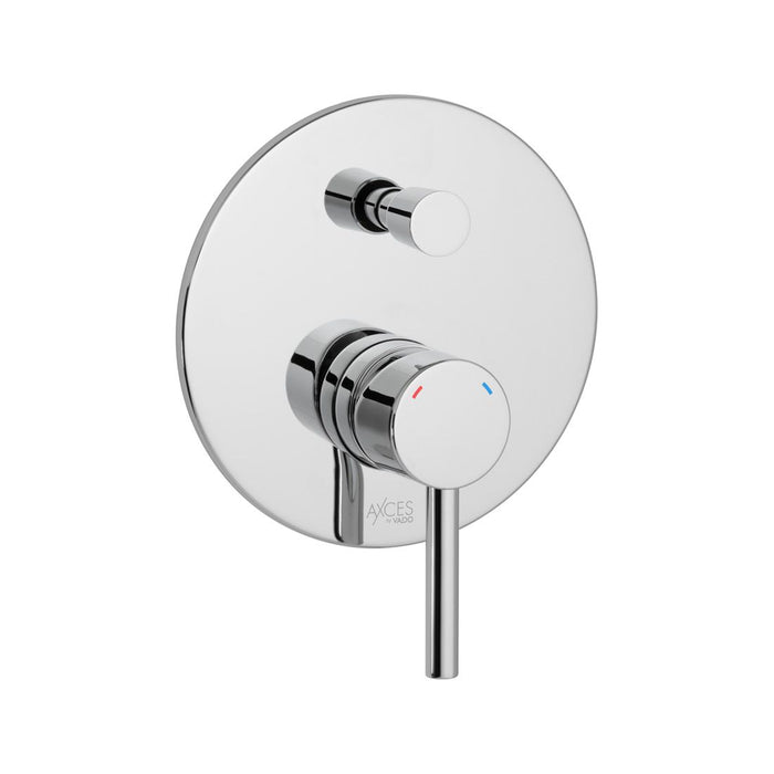Vado Nuri 2 Outlet Concealed Manual Shower Valve with Diverter - Chrome