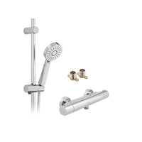 Vado Sirkel Thermostatic Shower Package With Multi Function Handset - Chrome