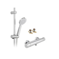 Vado Sirkel Thermostatic Shower Package With Single Function Handset - Chrome