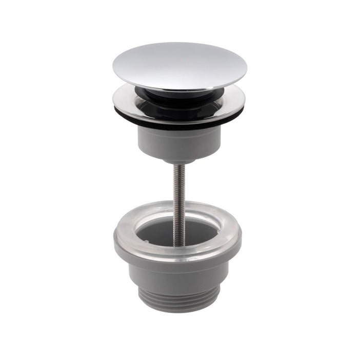 Vado Push Basin Waste - Chrome