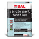 BAL Grey Single Part Fast Flex Floor Tile Adhesive - 12.5kg