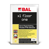 BAL XL Floor One White Semi-Rapid Pourable Tile Adhesive