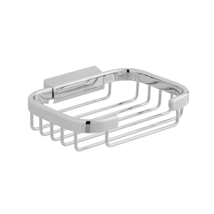 Vado Small Rectangular Shower Basket - Chrome