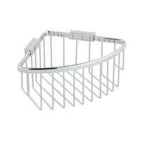 Vado Large Triangular Corner Shower Basket - Chrome