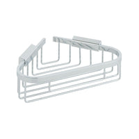 Vado Medium Triangular Corner Shower Basket - Chrome